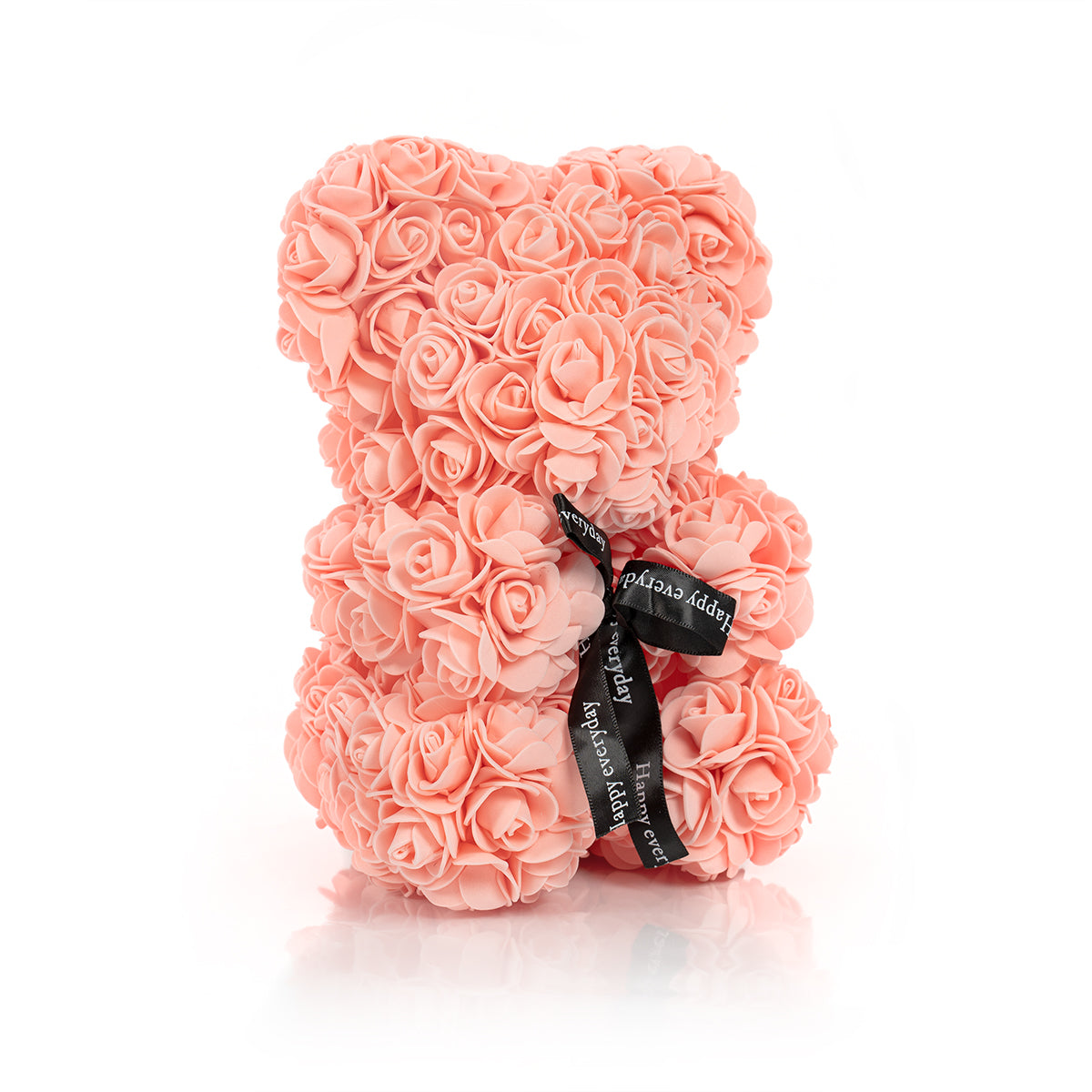 Orsetto di Fiori Rosa Pesca