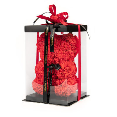 Orsetto di Fiori Rosso