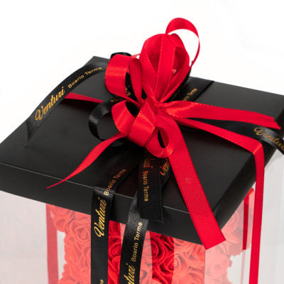 Orsetto di Fiori Rosso